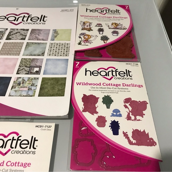 New unopened Heartfelt Creation Wildwood Cottage Collection - Picture 4 of 5